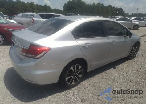 2014 Honda Civic Ex from USA, damaged, VIN 19XFB2F81EE045461